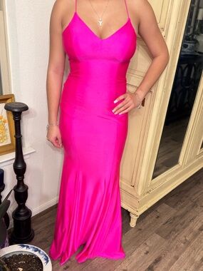 Alice Paris Hot Pink Evening Dress